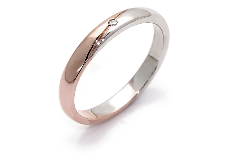 ROQ Fede Nuziale In Platino Irregolare Per Uomo | Anello In Silicone Ipoallergenico 8mm | Garanzia A Vita